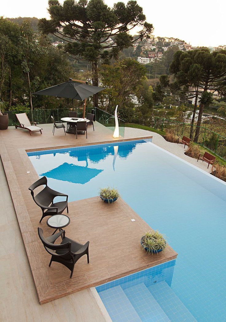 Residência Vista Alegre Curitiba Pr Piscinas Modernas Por Karin Residência Vista Alegre Curitiba Pr