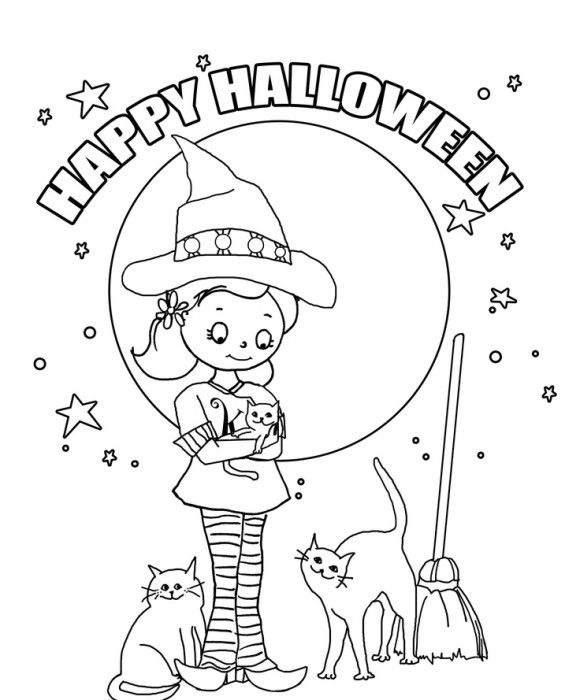 halloween costumes coloring pages