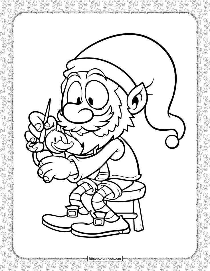 Leprechaun Painting A Duck Coloring Page Dessin Lutin Lutin De Noel Coloriage Lutins De Noel Leprechaun Painting A Duck Coloring Page Dessin Lutin Lutin De Noel Coloriage Lutins De Noel
