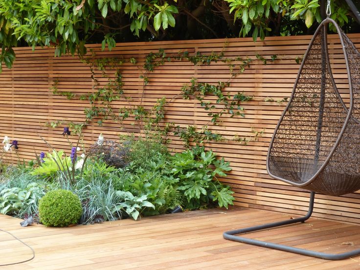 contemporary gardens with horizontal fencing - Google Search - gartenzaun sichtschutz pflanzen contemporary gardens with horizontal fencing - Google Search - gartenzaun sichtschutz pflanzen