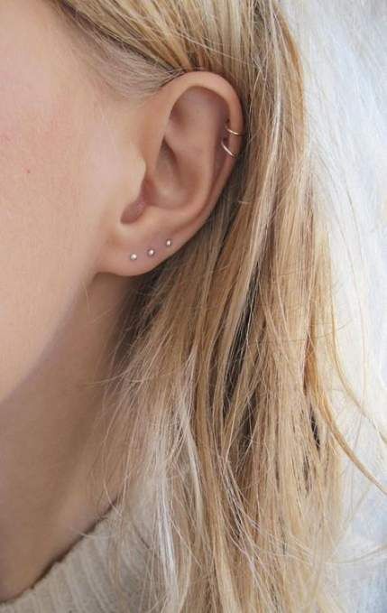 New Tattoo Small Ear Peircings Ideas #earpeircings New Tattoo Small Ear Peircing...