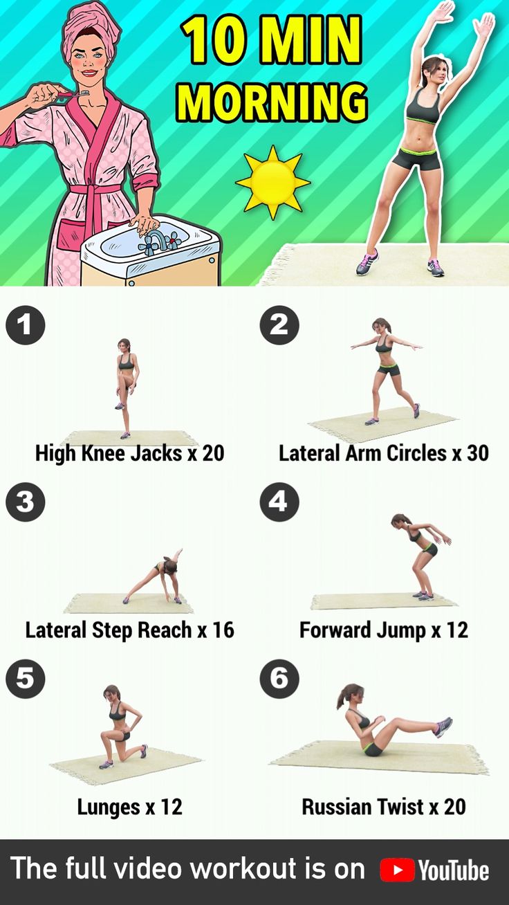 Morning fat burning workout sale