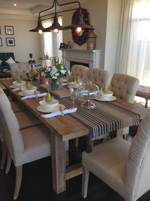 129 Best Dining Rooms Images On Pinterest Dinner Parties Dining Rooms Tablescape Table Setting Accents Accessories Rustic