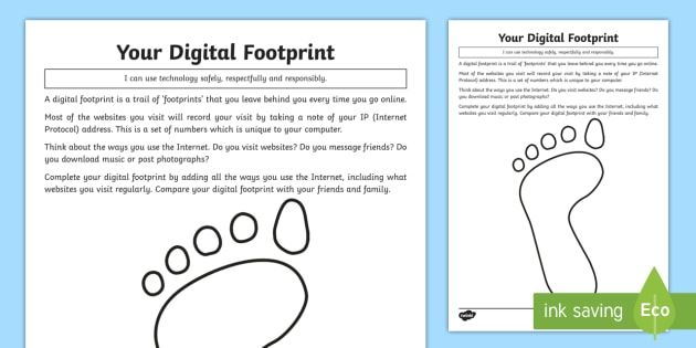 Digital Footprint Worksheet In 2020 Digital Footprint Guidance digital-footprint-worksheet-in-2020-digital-footprint-guidance