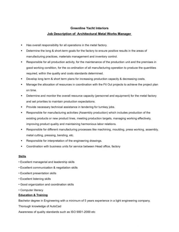 Sample Resume For Assembly Line Worker Awesome Professional
