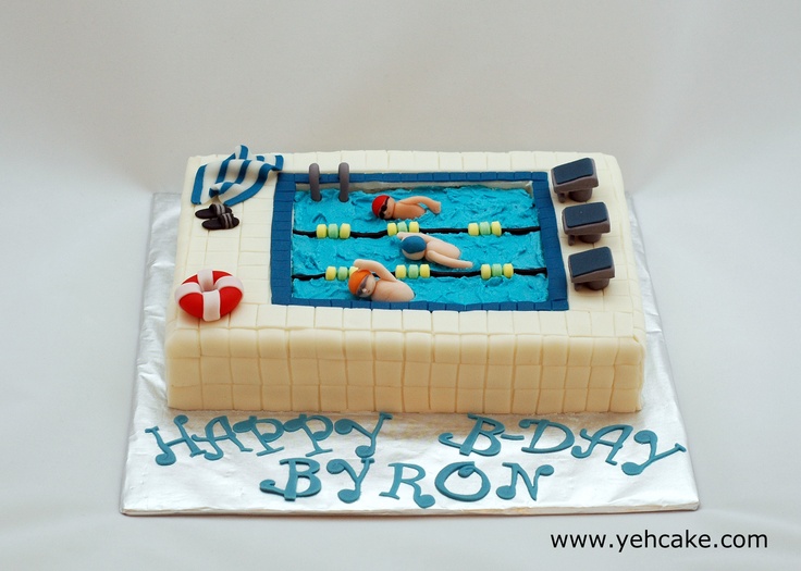 Sugar Cake Figures Swimming Pool Sugar Cake Figures Swimming Pool