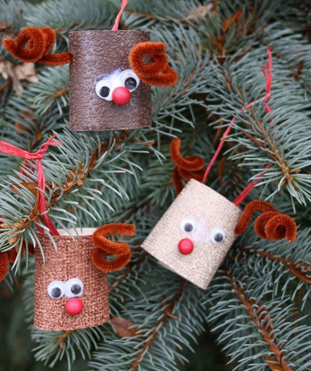 46 best christmas crafts for kids images on pinterest christmas 30 cute recycled diy christmas crafts