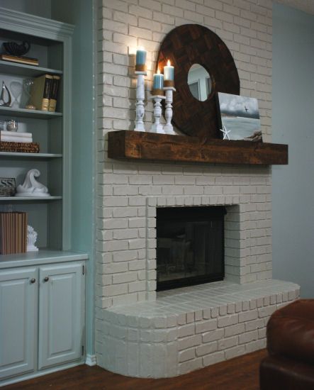 Best 25+ White brick fireplaces ideas on Pinterest | Brick fireplace Brick fireplace mantles and Paint brick fireplace white