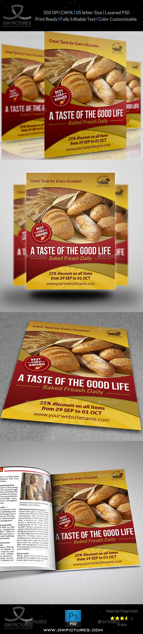 16 best flyers images on pinterest flyers bakeries and bakery shops holiday bakery flyers