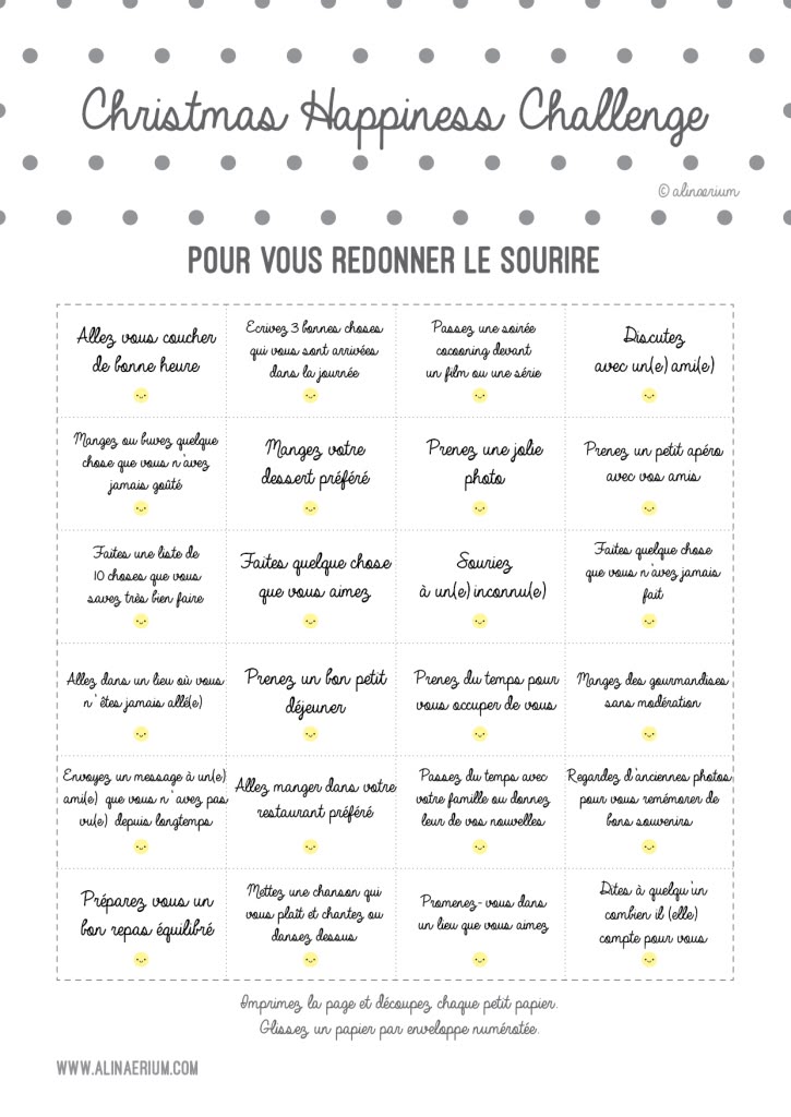 Je vous partage mes Challenge Calendars à imprimer en PDF et mes idées de cade...