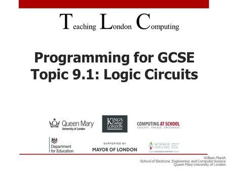 Logic Circuits For Gcse Programming Logic Circuits For Gcse Programming