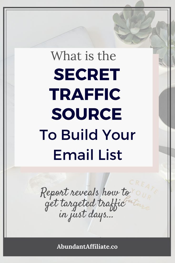 build and grow email list, how to build an email list, grow your