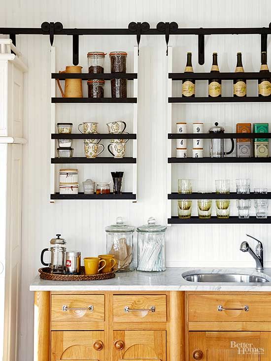 Coffee Station Ideas | Delightful Kitchen Designs ...
