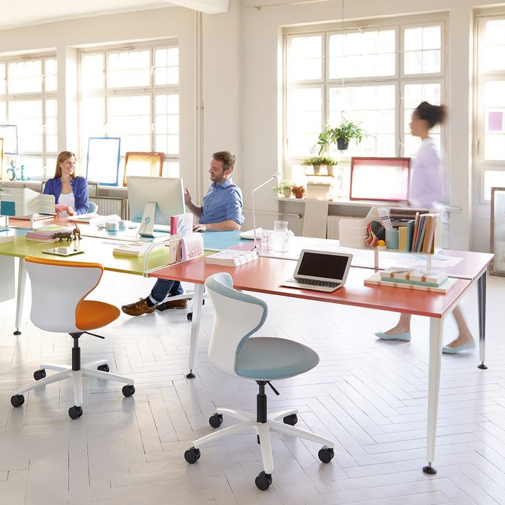 7 Best Office Bench Desks Images On Pinterest Sedus Get Together Bench Desks For Concentrated Work Or Team Open Exchange Privacy At One Large Table Office From Apres