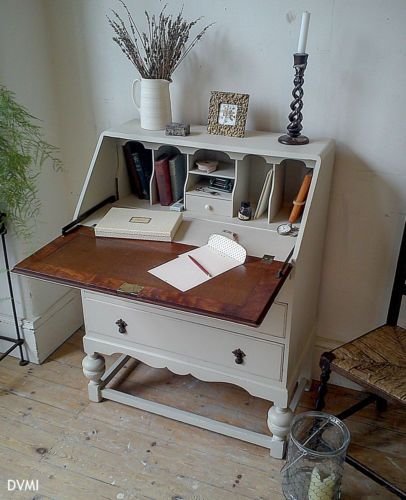 23 Best Bureau Shabby Chic Images On Pinterest Furniture Ideas Stunning Painted Vintage Antique Shabby Chic Bureau Desk Drawers Farrow & Ball - 23 Best Bureau Shabby Chic Images On Pinterest Furniture Ideas