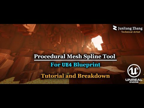 Procedural Spline Tool Tutorial And Breakdown For Ue4 Blueprint Procedural Spline Tool Tutorial And Breakdown For Ue4 Blueprint