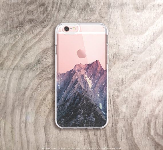 Mountain iPhone 6 Case Clear iPhone 5 Case von casesbycsera auf Etsy Mountain iPhone 6 Case Clear iPhone 5 Case von casesbycsera auf Etsy
