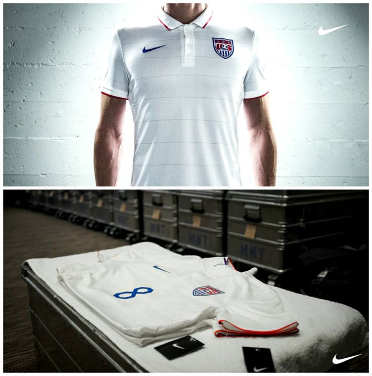 USA 2014 Home Soccer Jersey | World cup shirts, World cup jerseys