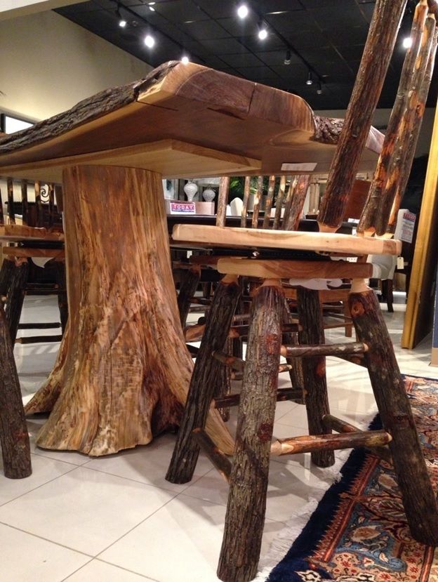 Incorporate This Solid Wood Table And Chairs Into Your Dining Room To Achieve A Charming Rustic Style Incorporate This Solid Wood Table And Chairs Into Your Dining Room To Achieve A Charming Rustic Style