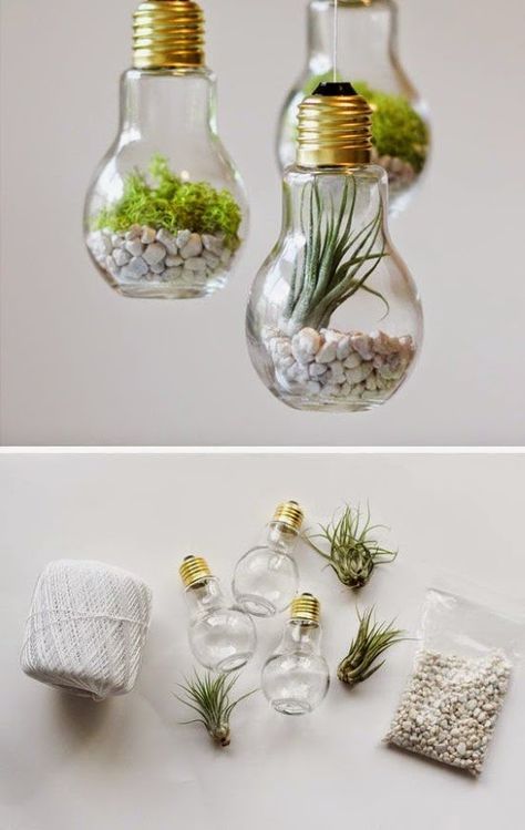 DIY-Projekte mit alten Glühbirnen - 25 kreative Bastelideen