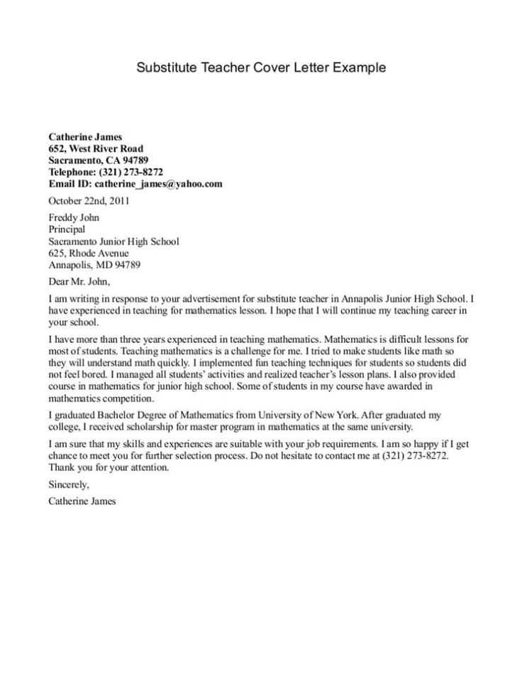 greeting on cover letter