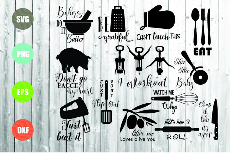 Download Free Kitchen SVG Bundle, Kitchen Towel Designs Crafter ...