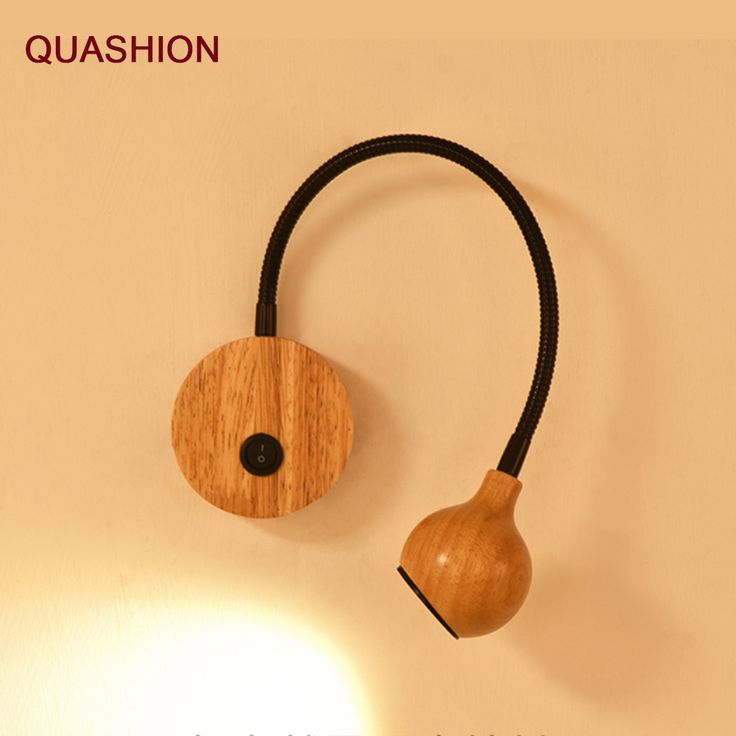 Morden wood LED <b>Wall Lamps</b> With Knob Switch 5W AC90-260V ...