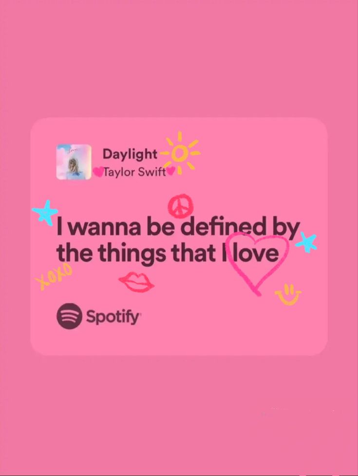 a-pink-background-with-the-words-i-wanna-be-defined-by-the-things-that