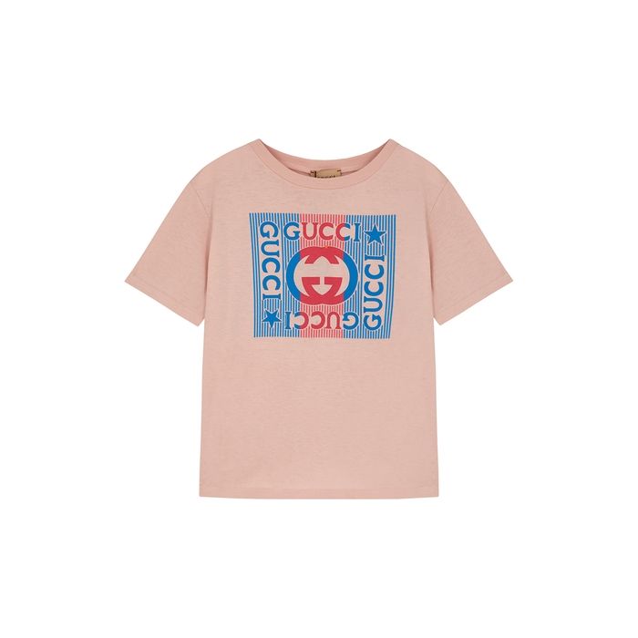 KIDS Pink logo-print cotton T-shirt (4-12 years) in 2022 | Cotton KIDS Pink logo-print cotton T-shirt (4-12 years) in 2022 | Cotton