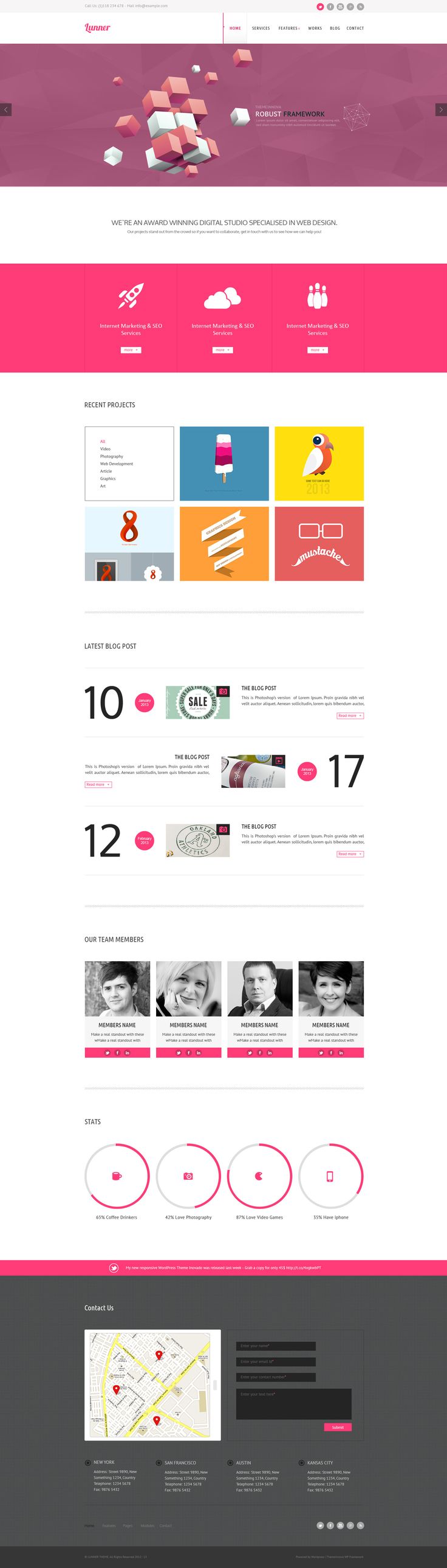 website portfolio templates