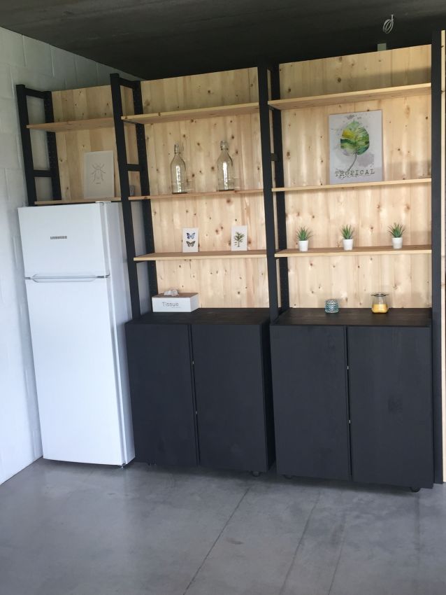Ikea Ivar hack room divider/ Bar woodworking Ikea ivar