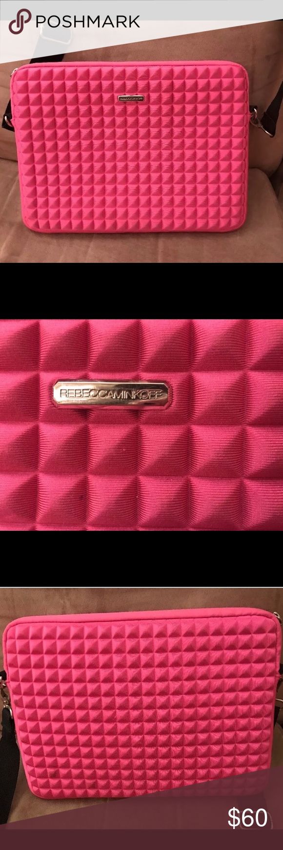 Rebecca Minkoff Pink Laptop Bag pink
