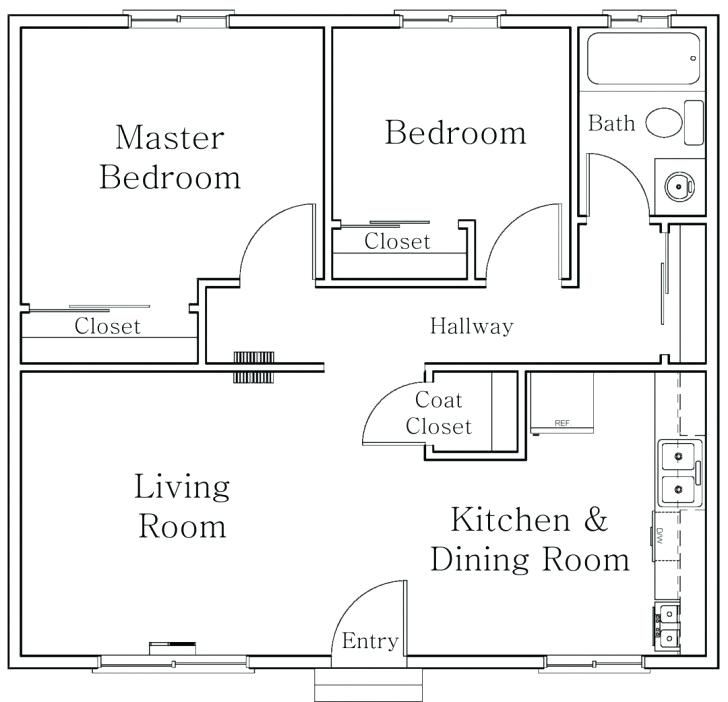 Autocad 2d Floor Plan Design Ideas Floor Plan Design House Floor Plans Floor Plan Drawing