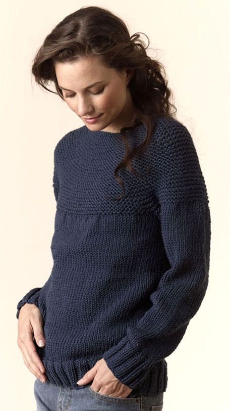 168 best SWEATERS - KNIT images on Pinterest Ponchos, Free knitting and Kni...