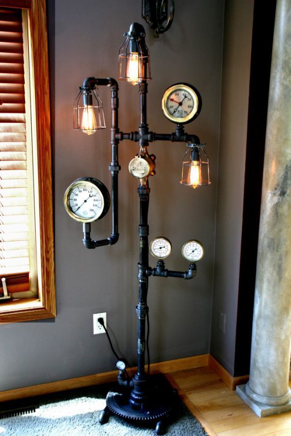 Best 25+ Lamp Ideas Ideas On Pinterest Liquor Bottle Crafts 18 Gorgeous Steampunk Machine Age Lamps - Homes and Hues - Best 25+ Lamp Ideas Ideas On Pinterest Liquor Bottle Crafts