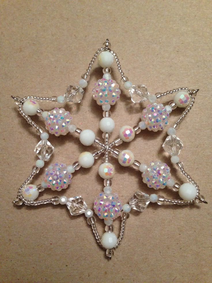 104 Best Beaded Ornaments Images On Pinterest Beaded Christmas Bead snowflake ornament - 104 Best Beaded Ornaments Images On Pinterest Beaded Christmas