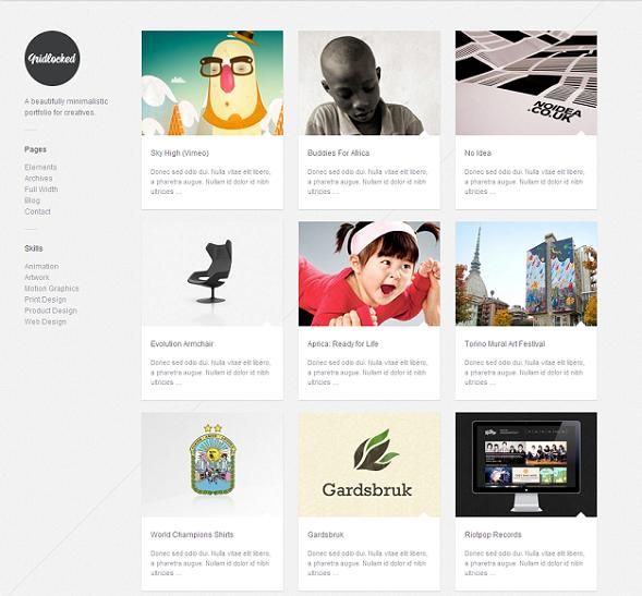 11 best the best free premium jquery masonry wordpress themes format themes