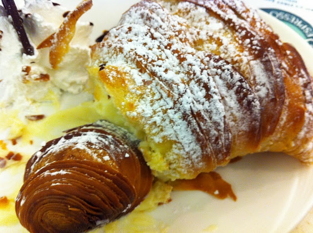 Part of a GIANT Lobster Tail pastry, also from Ferrara. Queue De Homard PâtisserieQueues