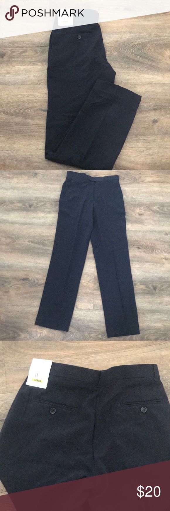 Calvin Klein boys pants. Size 14 | Boys pants, Dark blue pants, Calvin ...