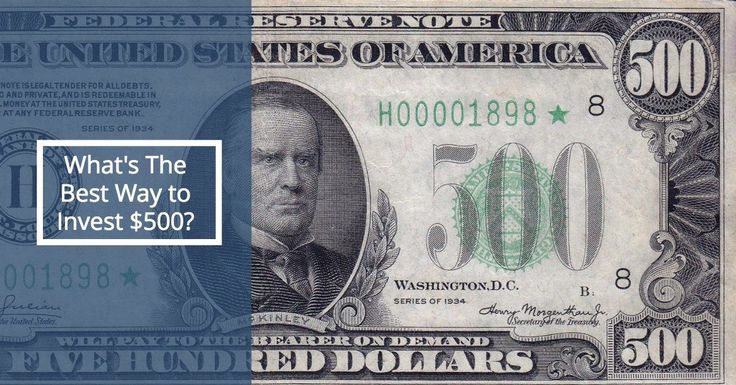 Best investment options for small amounts of money