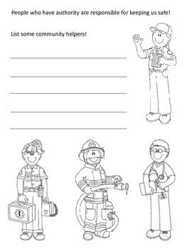 community helpers girl scout daisies respect authority daisy girl