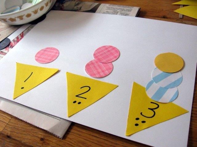 40 Manualidades Para Trabajar Con Números Educacií Actividades De Arte Para Preescolares Juegos De Matemáticas Preescolares Actividades Para Niños Preescolar