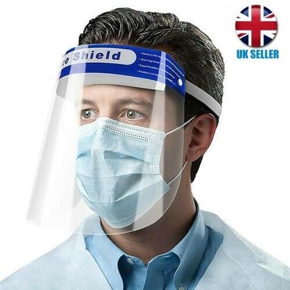 4 Styles//Set Face Shield Hat for Kids with Protective Clear Film Elastic Band /& Comfort Sponge Children Full Face Protection
