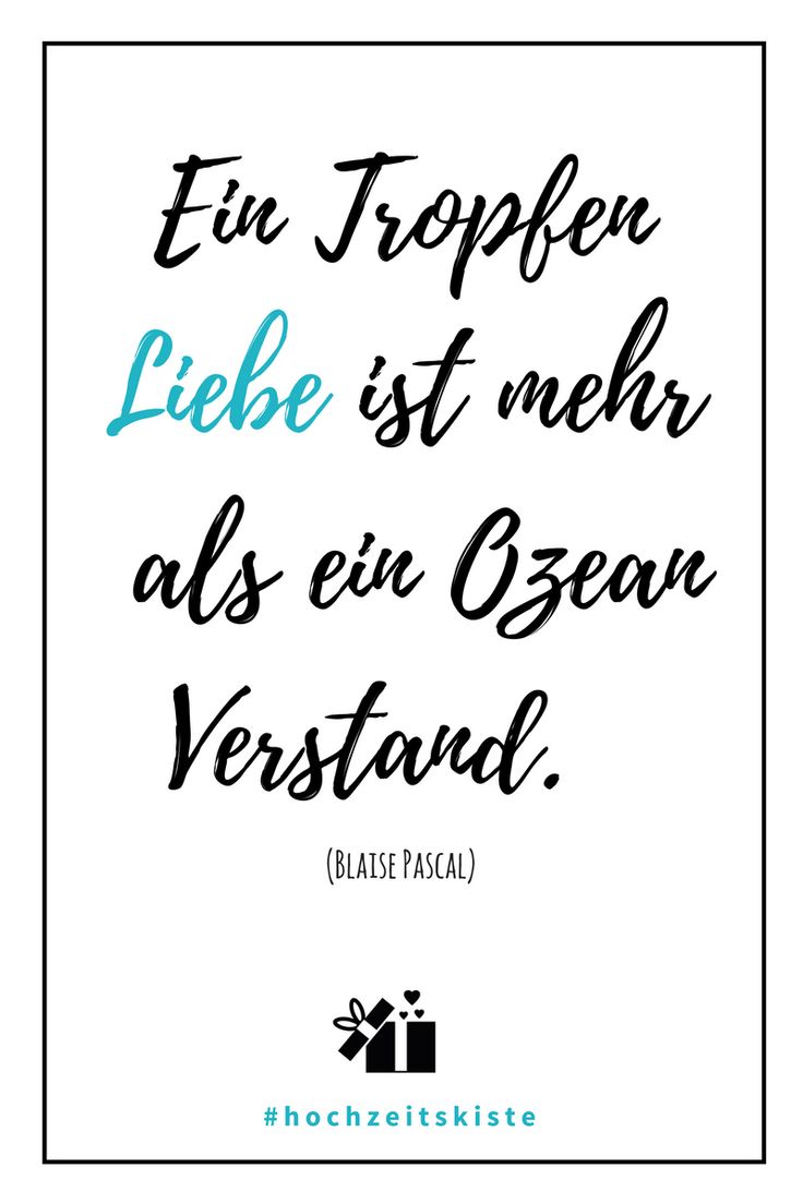 Hochzeitssprüche kennenlernen