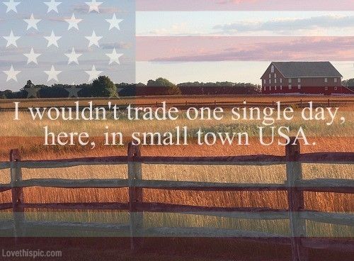 Image result for small town quotes