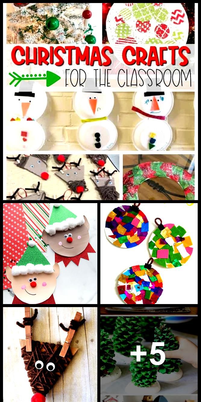 5 Adorable Christmas Crafts for the Classroom