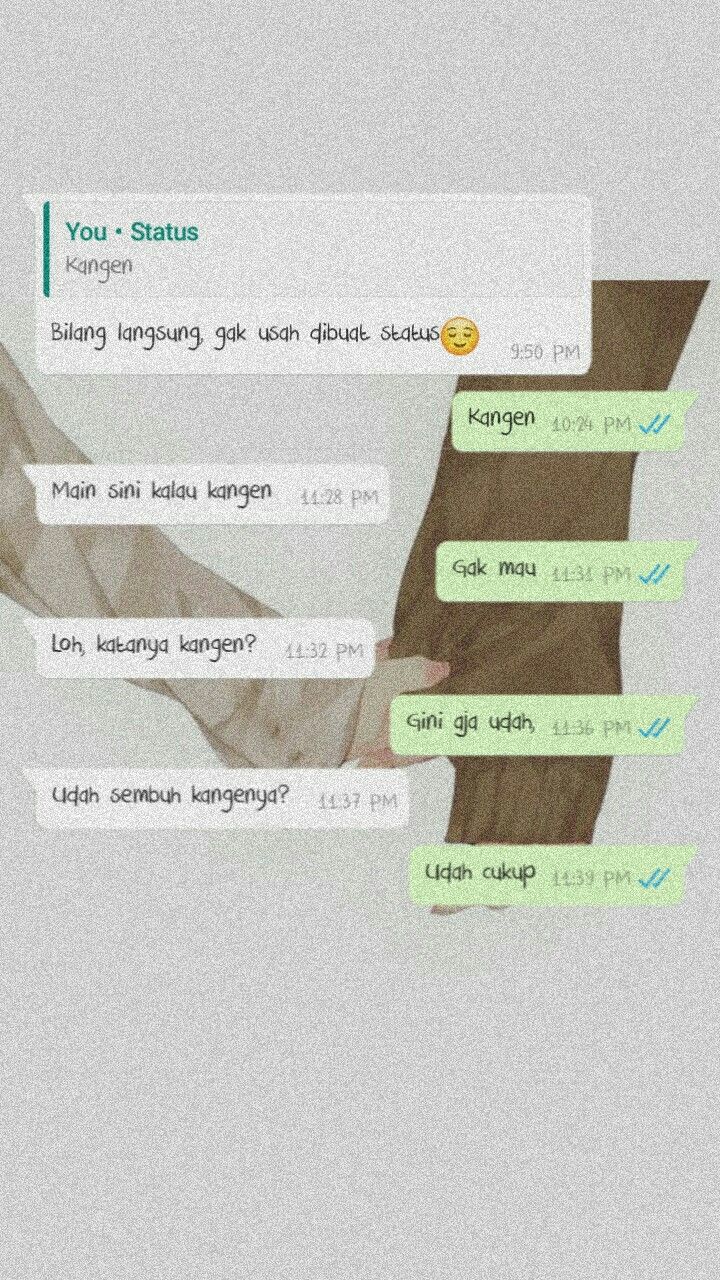 Chat Gombalan Receh Kangen