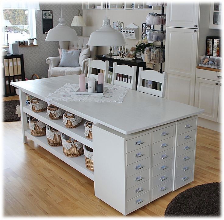 25 Best Craft Room Design And Furniture Ideas By Ikea Craft Home Ideas Craft Tables With Storage Craft Room Storage Craft Room Design