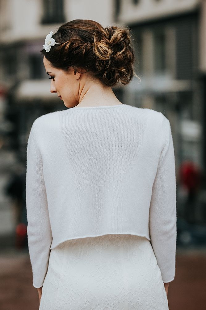 veste mariée étole mariée pulls pour la mariée, pull en cachemire pandora, accessoire de