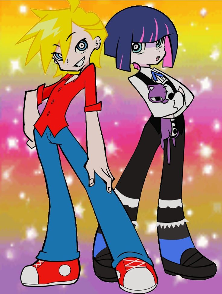 Panty And Stocking With Garterbelt Art Style Pin by Steph on Panty and stocking with garterbelt | Panty and stocking